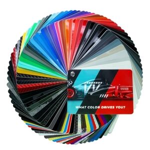VViViD Vinyl Wrap Sample Color Deck